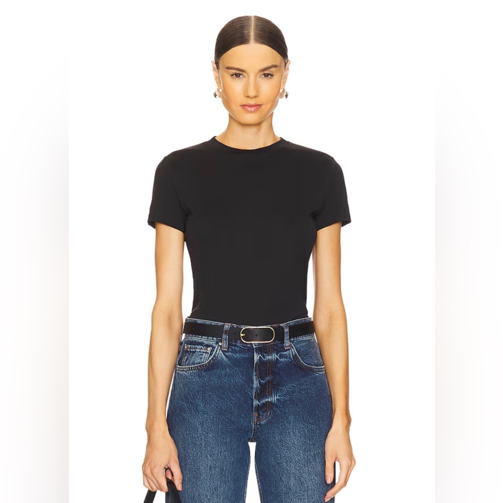 NWT Theory Tiny Tee Black Short Sleeve Crewneck Medium M